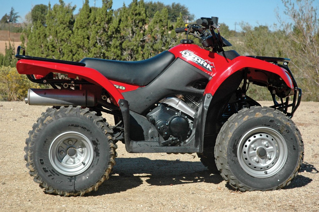So all you need to make your ATV in tip top condition is a Suzuki Ozark 250 (LT-F...